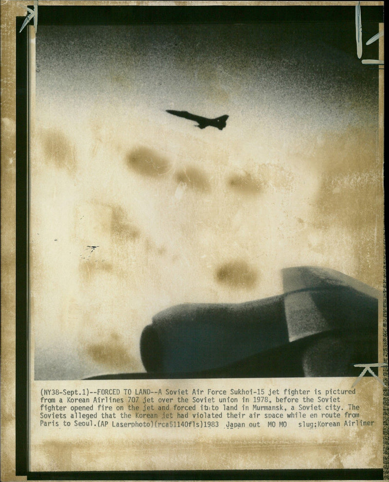 Aircraft: SU 15 - Vintage Photograph