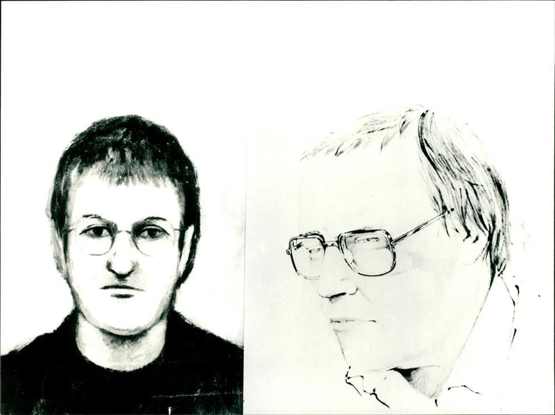 The Sarah Harper Murder Hunt. - Vintage Photograph