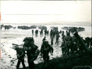 British commando troops and infantry. - Vintage Photograph