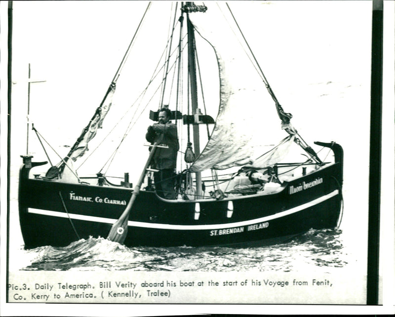 Bill Verity. - Vintage Photograph