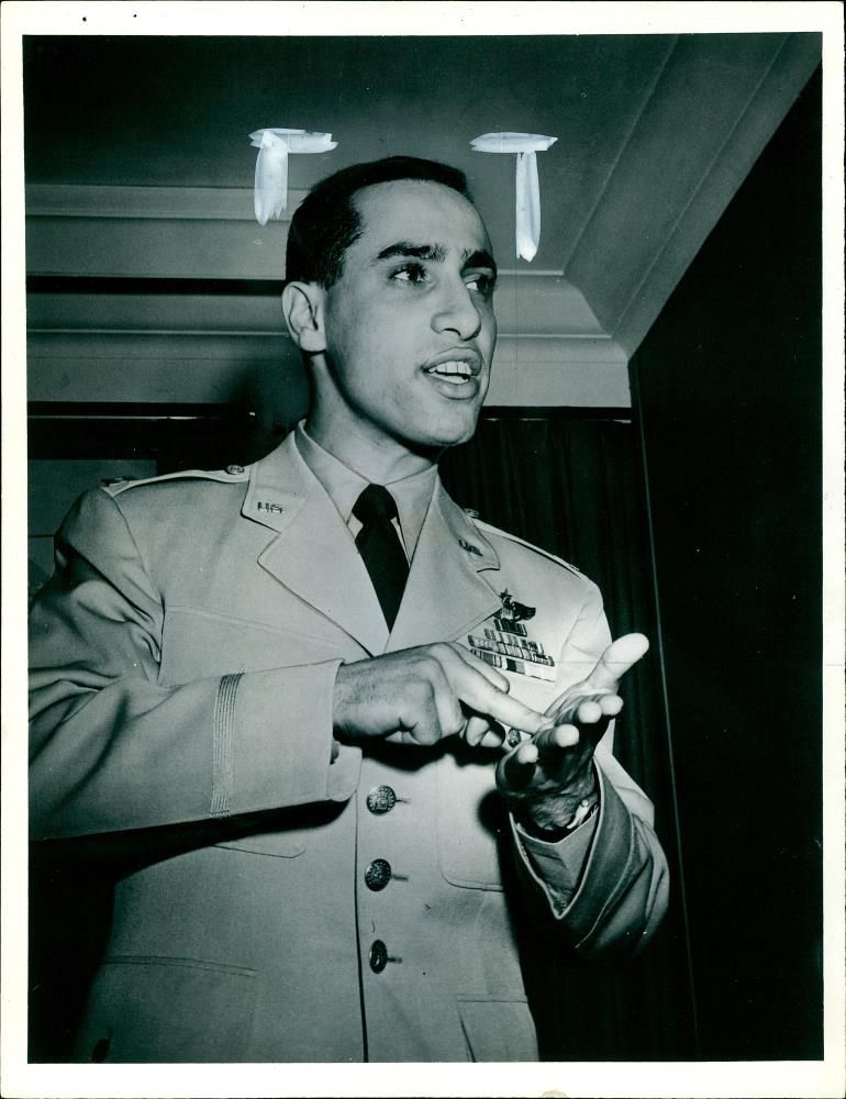 Maj. J.A. Jabara - Vintage Photograph