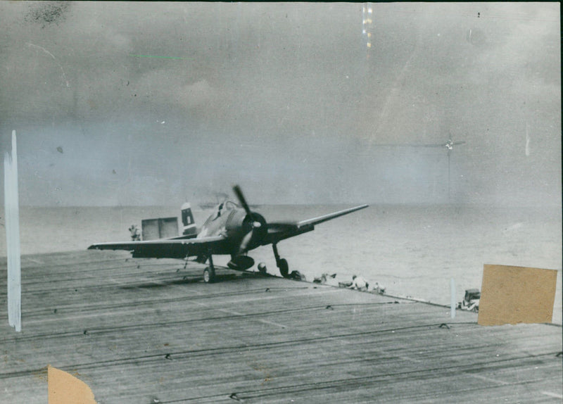 Grumman Hellcat Aircraft - Vintage Photograph