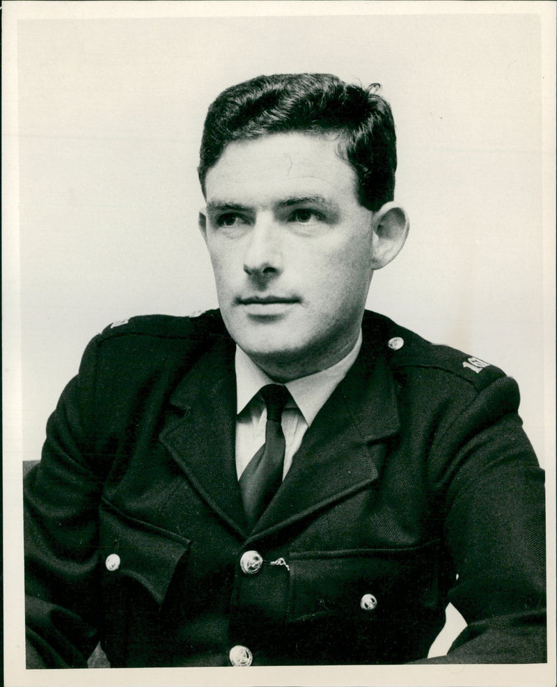 PC Stephen Sherlock who started off the inquiry which led to the Murder trial, June 1967. - Vintage Photograph
