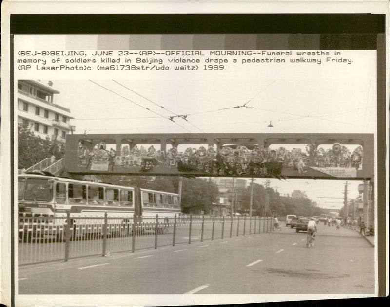 1989 WRITER CHINESE CHINA COUNTRY - Vintage Photograph