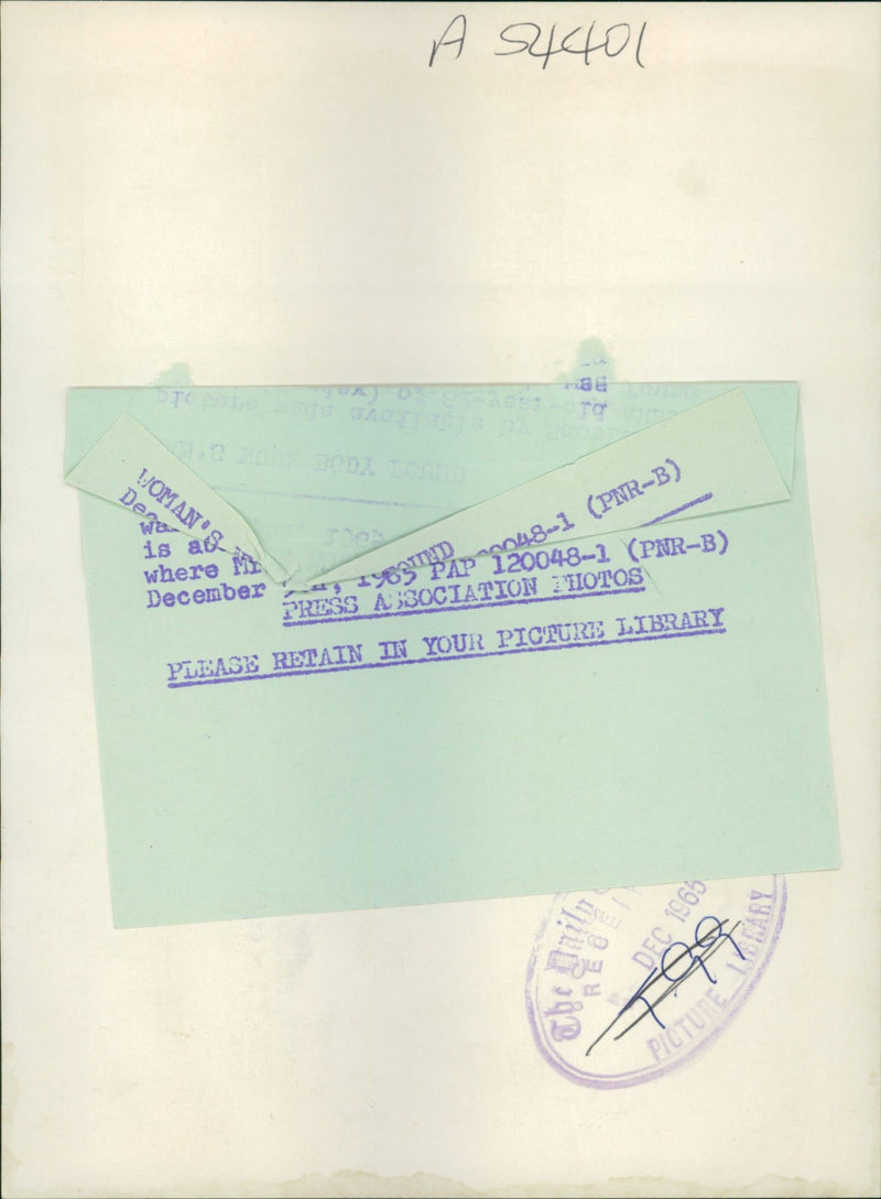 Annie Doonan Murdered - Vintage Photograph