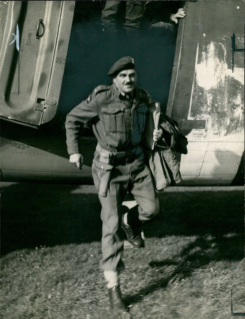 Maj. Gen R.E Urquhart. - Vintage Photograph