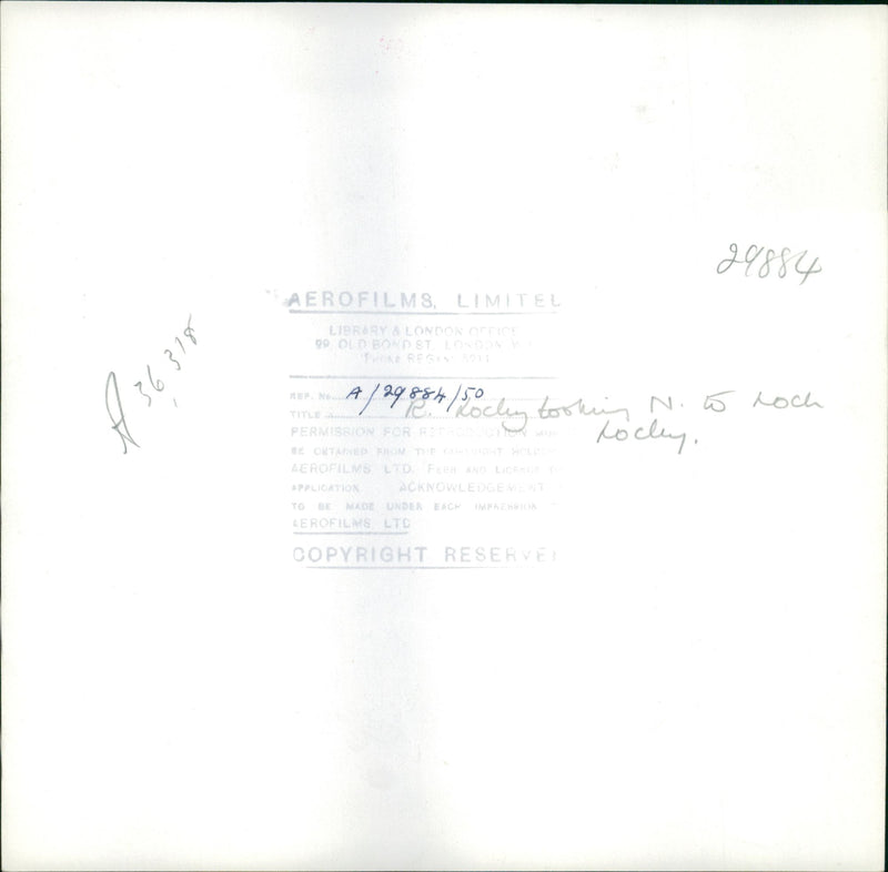 The Caledonian Canal. - Vintage Photograph