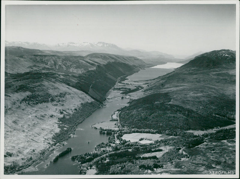 The Caledonian Canal. - Vintage Photograph
