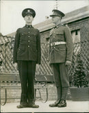 Royal Engineers walking out dress. - Vintage Photograph