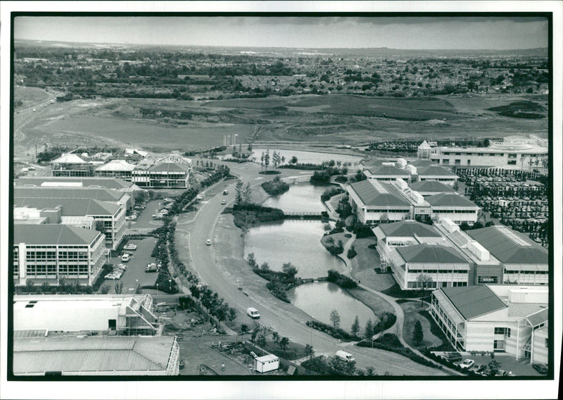 Stockley Park descibe by Prince Charles. - Vintage Photograph