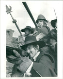 Cavalier seeks roundhead. - Vintage Photograph