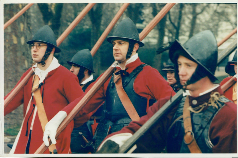 Civil War Society. - Vintage Photograph