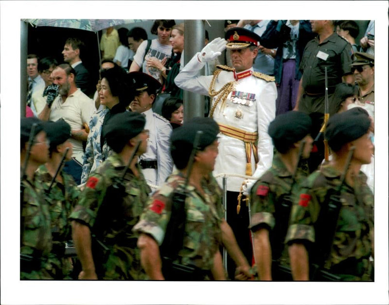 Lt. Gen. Sir. Michael Rose. - Vintage Photograph