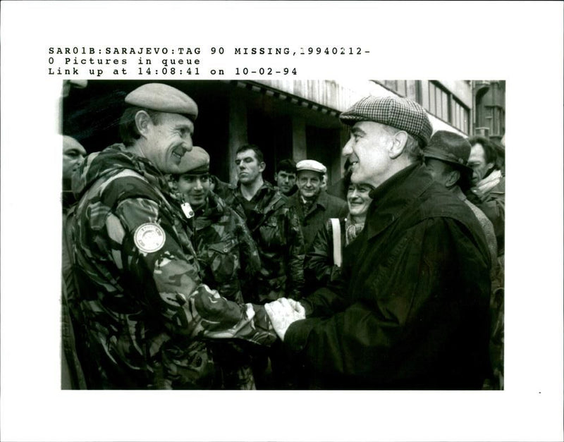 Lt. Gen. Sir. Michael Rose. - Vintage Photograph
