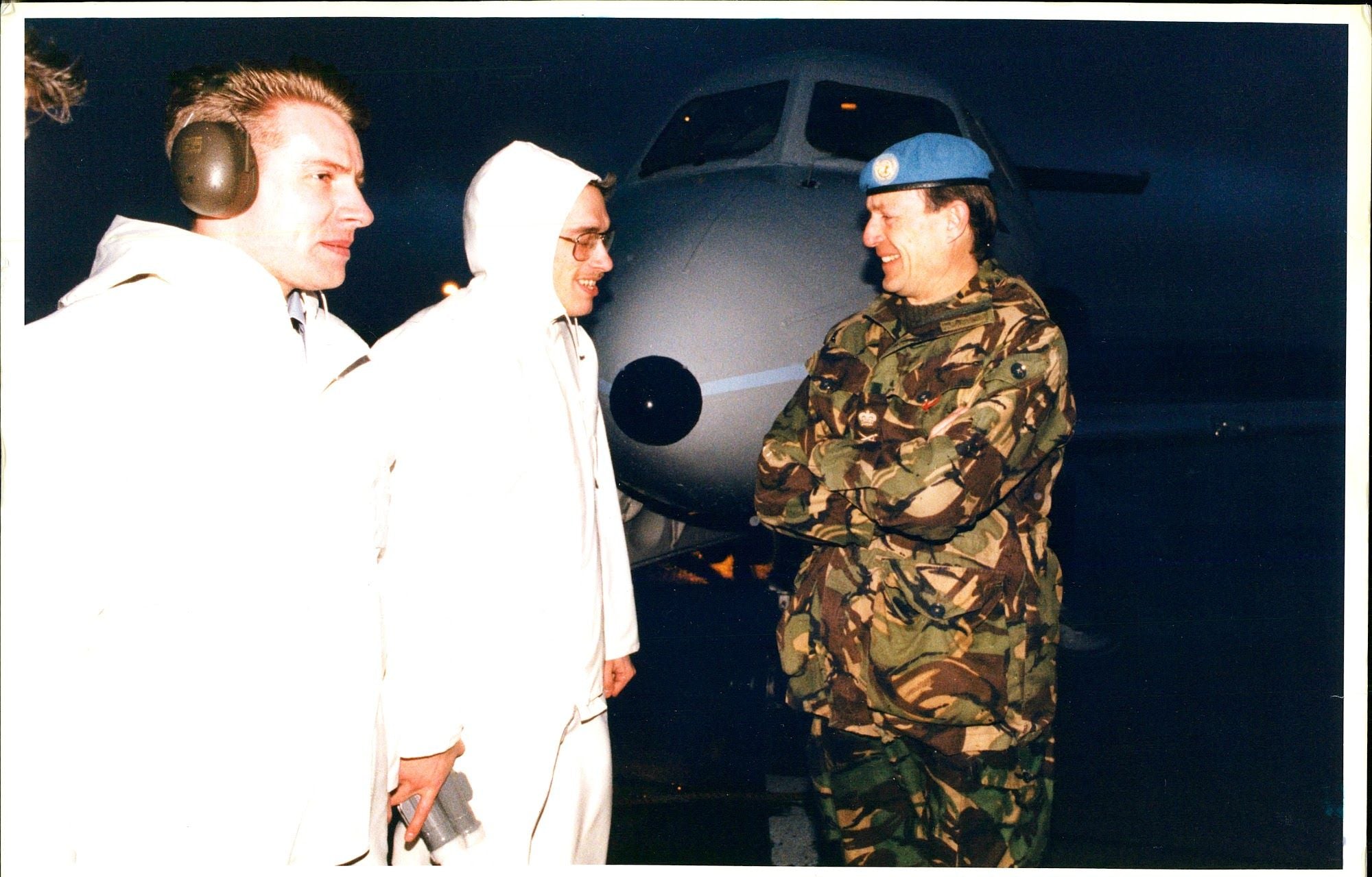 Lt. Gen. Sir. Michael Rose. - Vintage Photograph