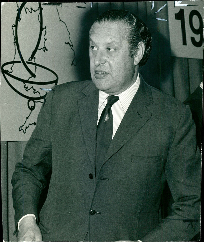 John Silkin, former British Labour politician - Vintage Photograph