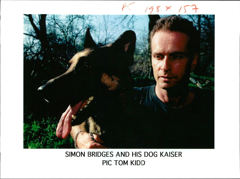 Simon Bridges - Vintage Photograph