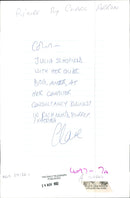 Julia Schofield - Vintage Photograph