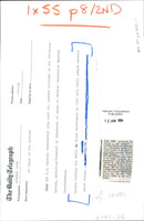 BBC's new weathergirl Helen Young with former weatherman George Cowling - Vintage Photograph