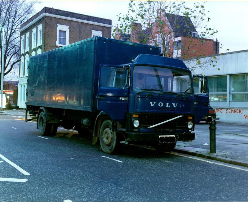 The Vehicle is volvo - Vintage Photograph