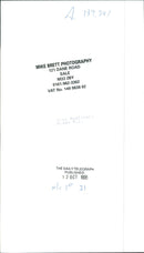 Kris Radlinski - Vintage Photograph