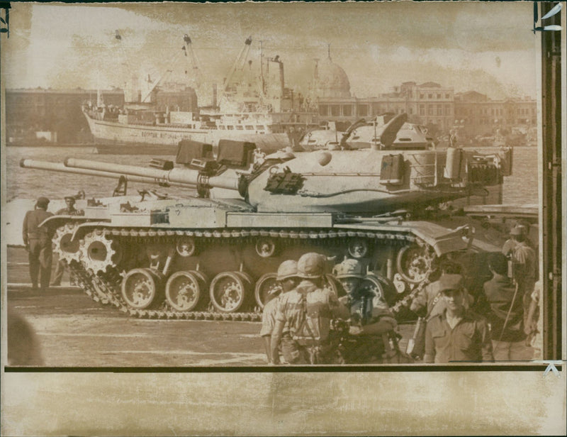 American Tanks - Vintage Photograph