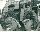 Phil thompson and pte Robert Hallam. - Vintage Photograph