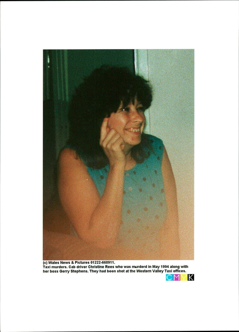Christine Rees, who was murdered. - Vintage Photograph