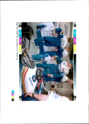 Damon Graham Devereux Hill with his son. - Vintage Photograph