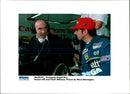 Damon Graham Devereux Hill with Frank Williams. - Vintage Photograph