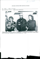 Damon Graham Devereux Hill with his wife and Alain Prost. - Vintage Photograph