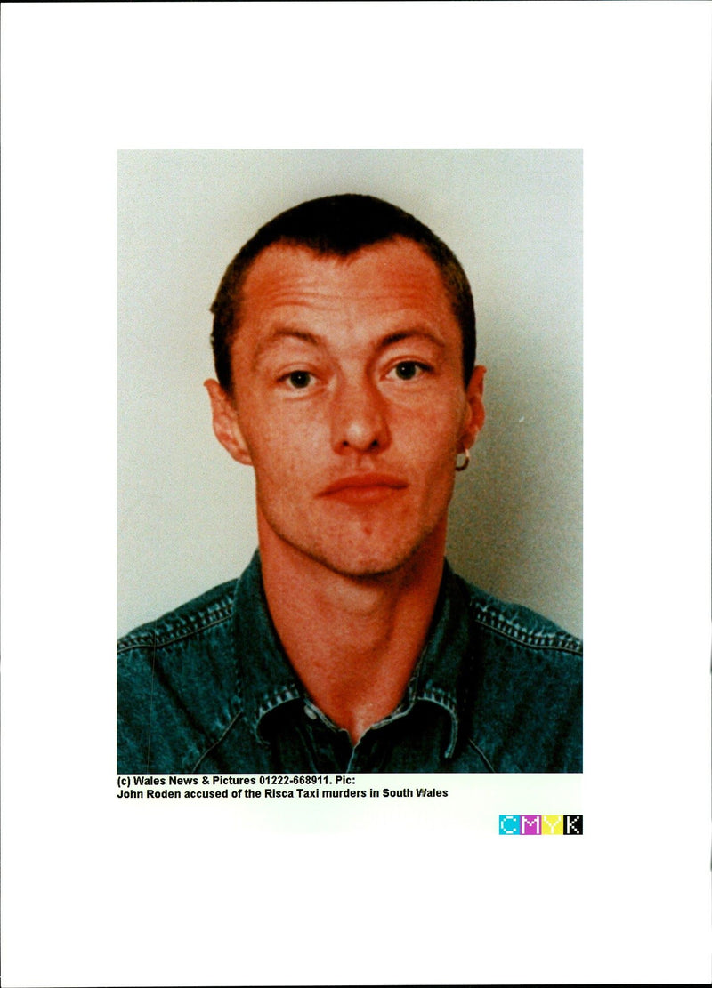 JOHN RODEN ACCUSED THE RISCA TAXI MURDERS SOUTH VIALES ARN WALES - Vintage Photograph