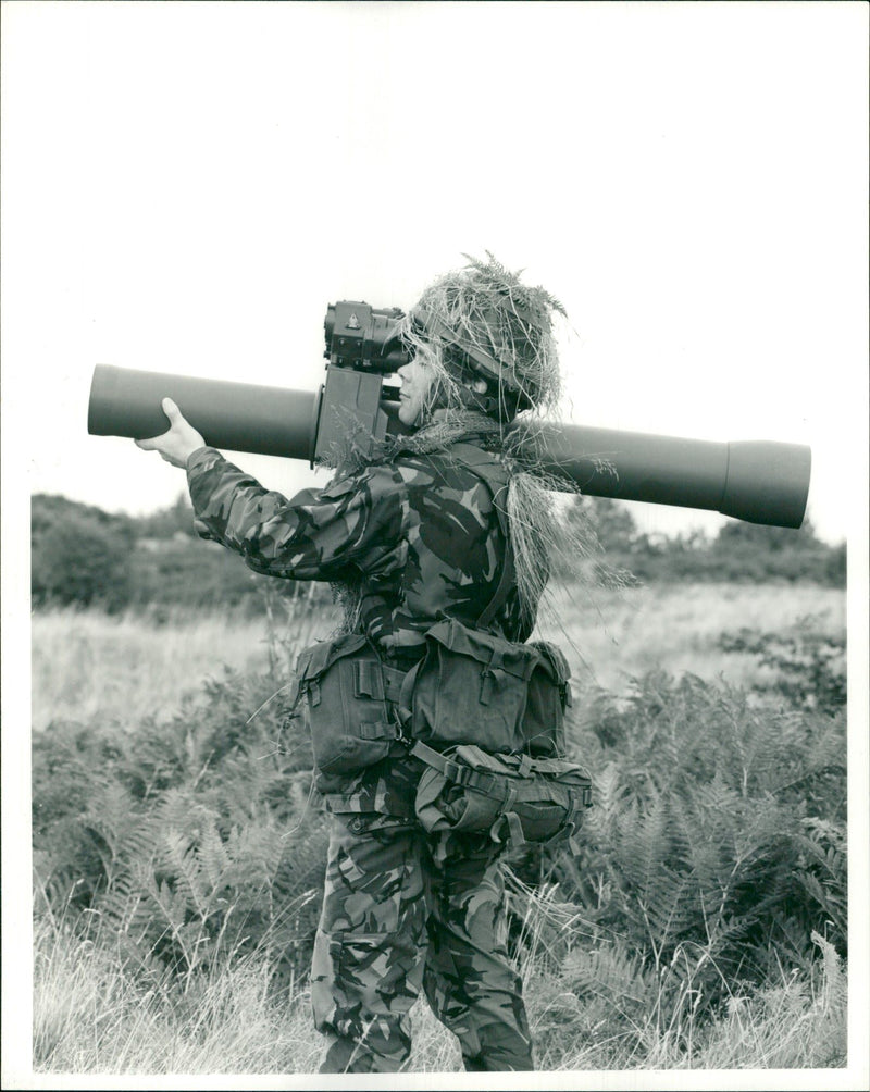 Guided Missile: Starstreak - Vintage Photograph