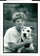 Dogs Bull Terriers - Vintage Photograph