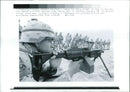 Lance Cpl Gary Wright of the US Marines. - Vintage Photograph