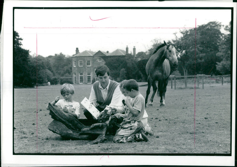 Mark Blundell. - Vintage Photograph