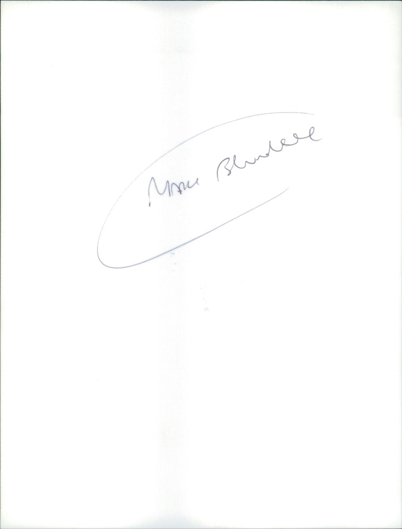 Mark Blundell. - Vintage Photograph