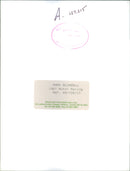 Mark Blundell. - Vintage Photograph