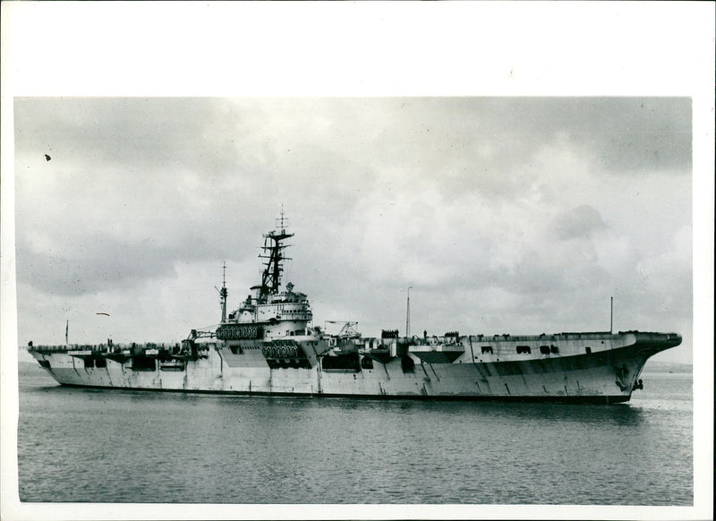 A Ships of the Royal Navy. - Vintage Photograph