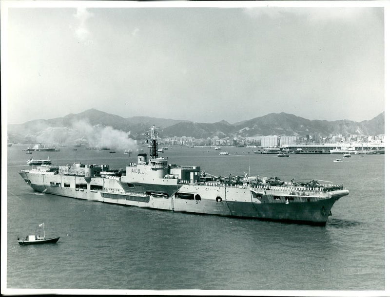 A Ships of the Royal Navy. - Vintage Photograph