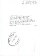 General Mikhail Zaitsev. - Vintage Photograph