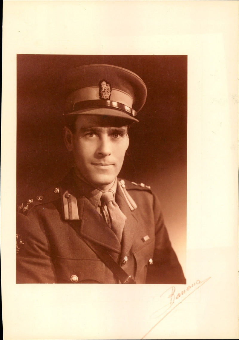 Brig T. Brodie. - Vintage Photograph