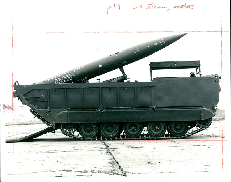 Guided Missile: Lance - Vintage Photograph