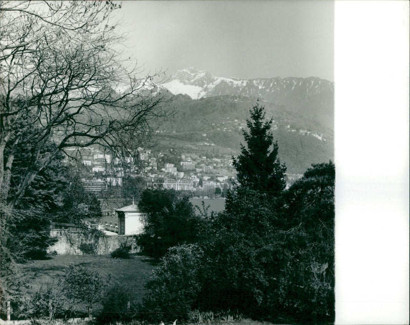 Switzerland Montreux - Vintage Photograph