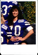 1980 MANUELA CENTA ANDREA TERRY NAMED WITRESS TITLE USA WRITER PLAYER - Vintage Photograph