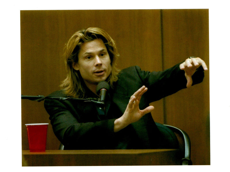 1995 WRITER COUNTRY FRANCE - Vintage Photograph