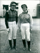 Meriel Tufnell and Jenifer Barons. - Vintage Photograph