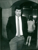 David Maxwell cleared of two east gangland murders. - Vintage Photograph