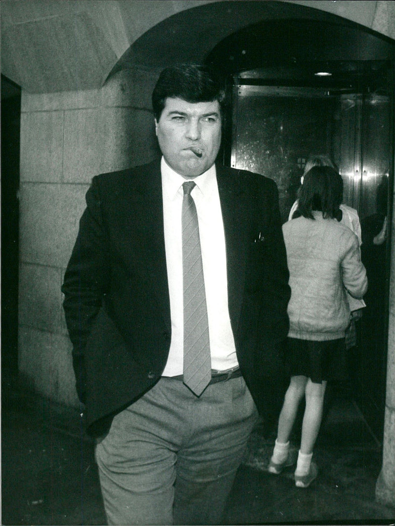 David Maxwell cleared of two east gangland murders. - Vintage Photograph