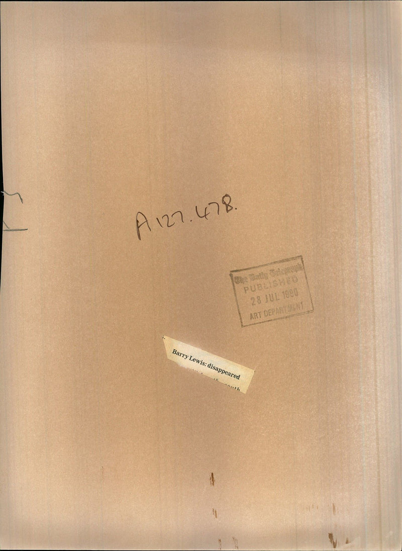 Murdered and Missing Persons. - Vintage Photograph